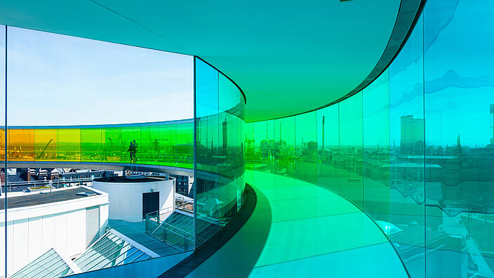 ARoS art museum in Aarhus, Denmark