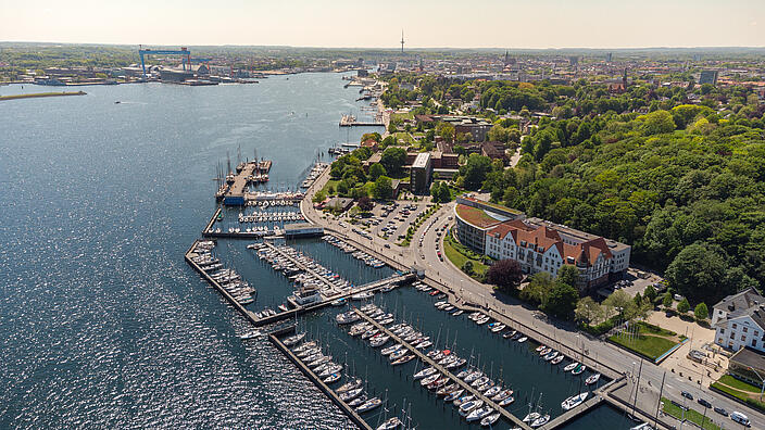 Kiel Institute from above